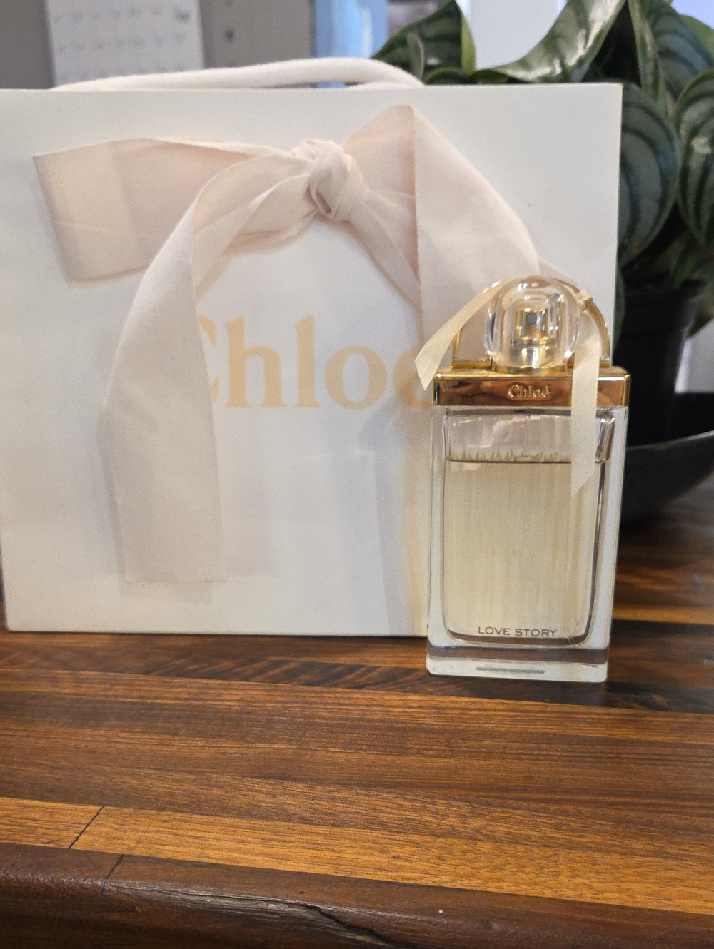 Chloe love story perfume. Bag included.